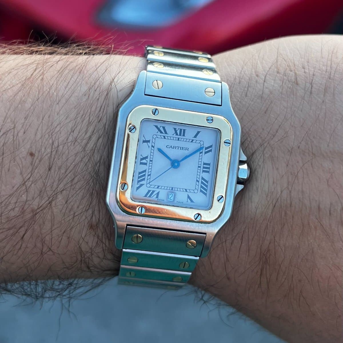 Cartier Santos Galbée Ref. 1566 — afbeelding 1