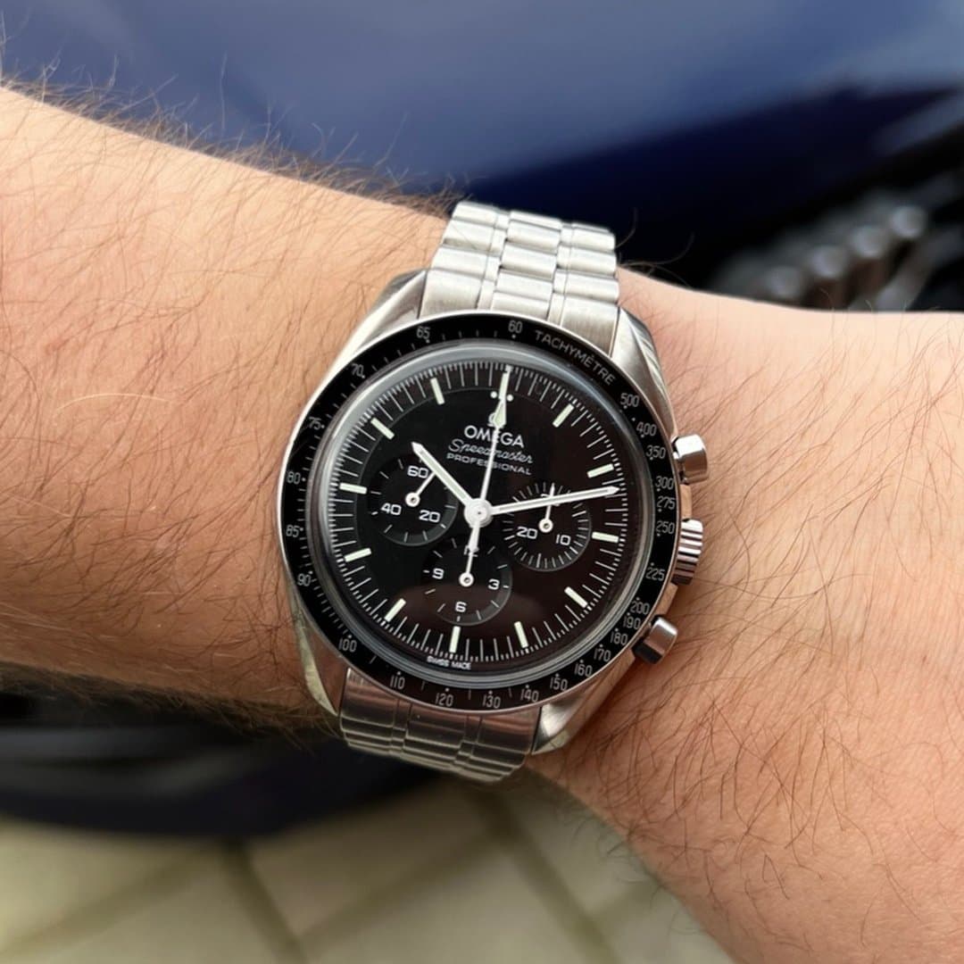 Omega Speedmaster Moonwatch Hesalite 42mm — afbeelding 1