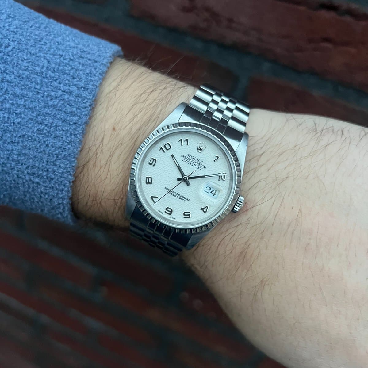 Rolex Datejust 16220 Computer Dial — afbeelding 1